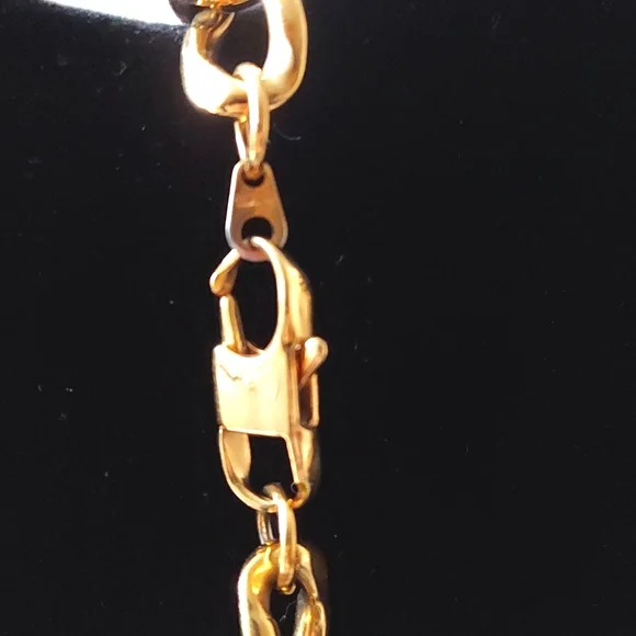 18K Gold Plated Thick Cuban Chain‎ Necklace